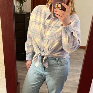 Cute stripped flannel